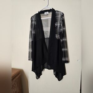 Narianna Black and White Plaid Camisole